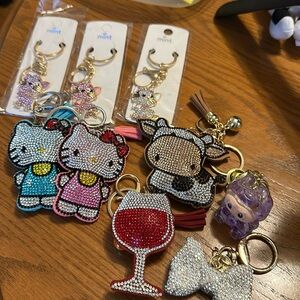 Assorted Fashion Bag Charms